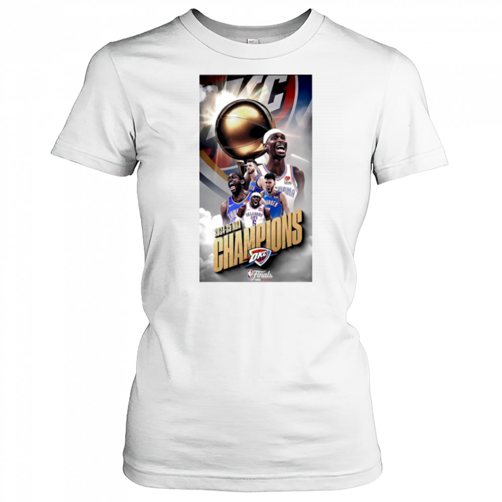 The Okc Thunder Are 2025 Nba Champions shirt Women's T-shirt