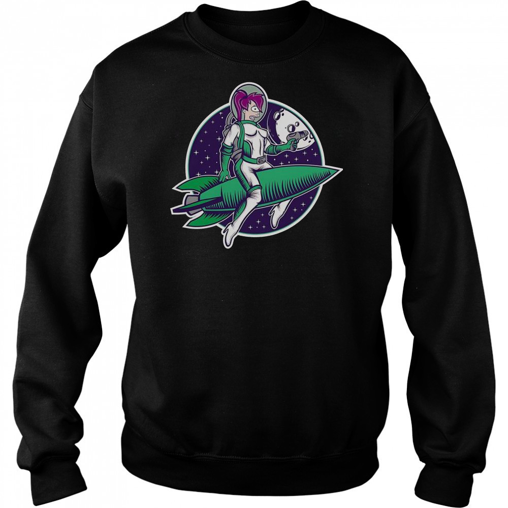 The Pinup From The Future Turanga Leela Futurama T-Shirt Hoodie