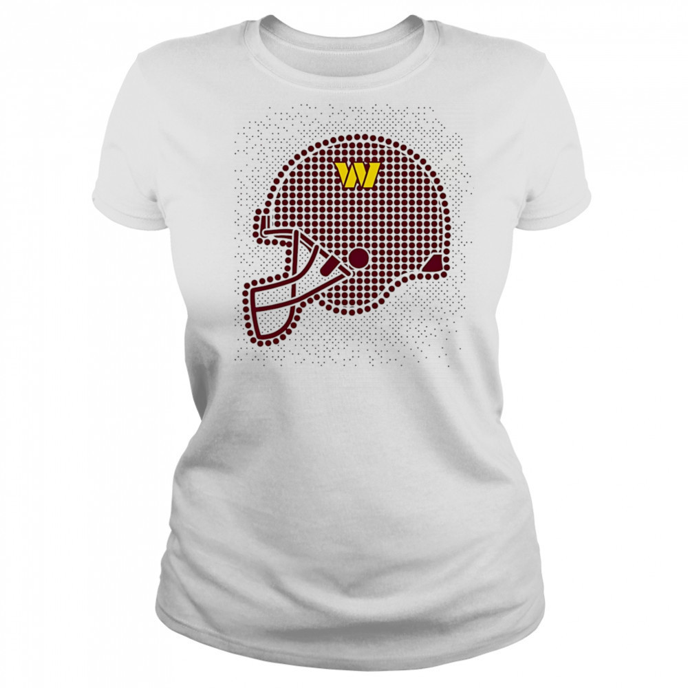 Washington Commanders polka dots helmet shirt Women's T-shirt