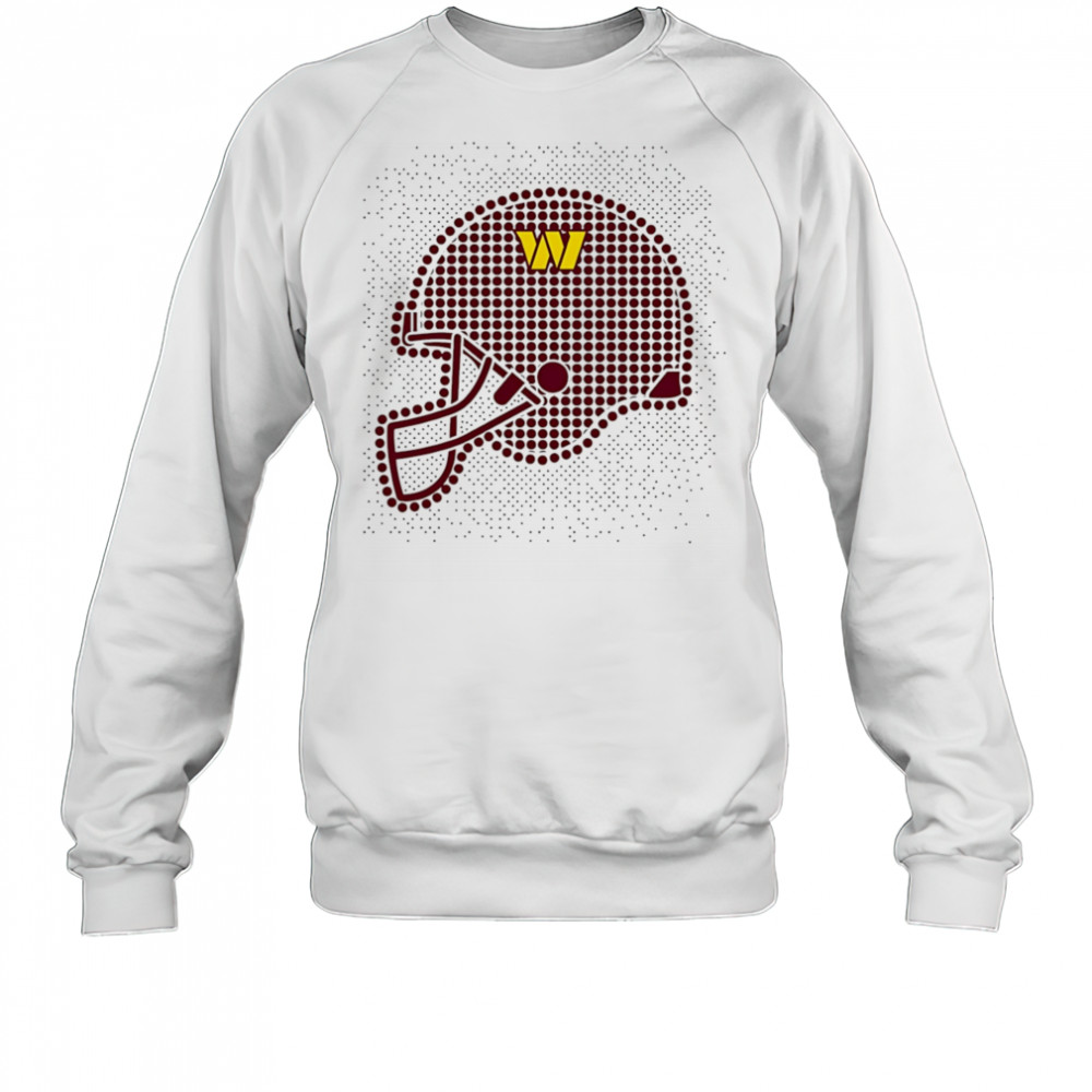 Washington Commanders polka dots helmet shirt Sweatshirt