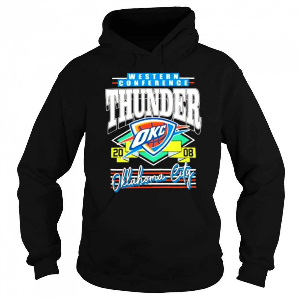 Western Conference Oklahoma City Thunder 2008 shirt Sweatshirt