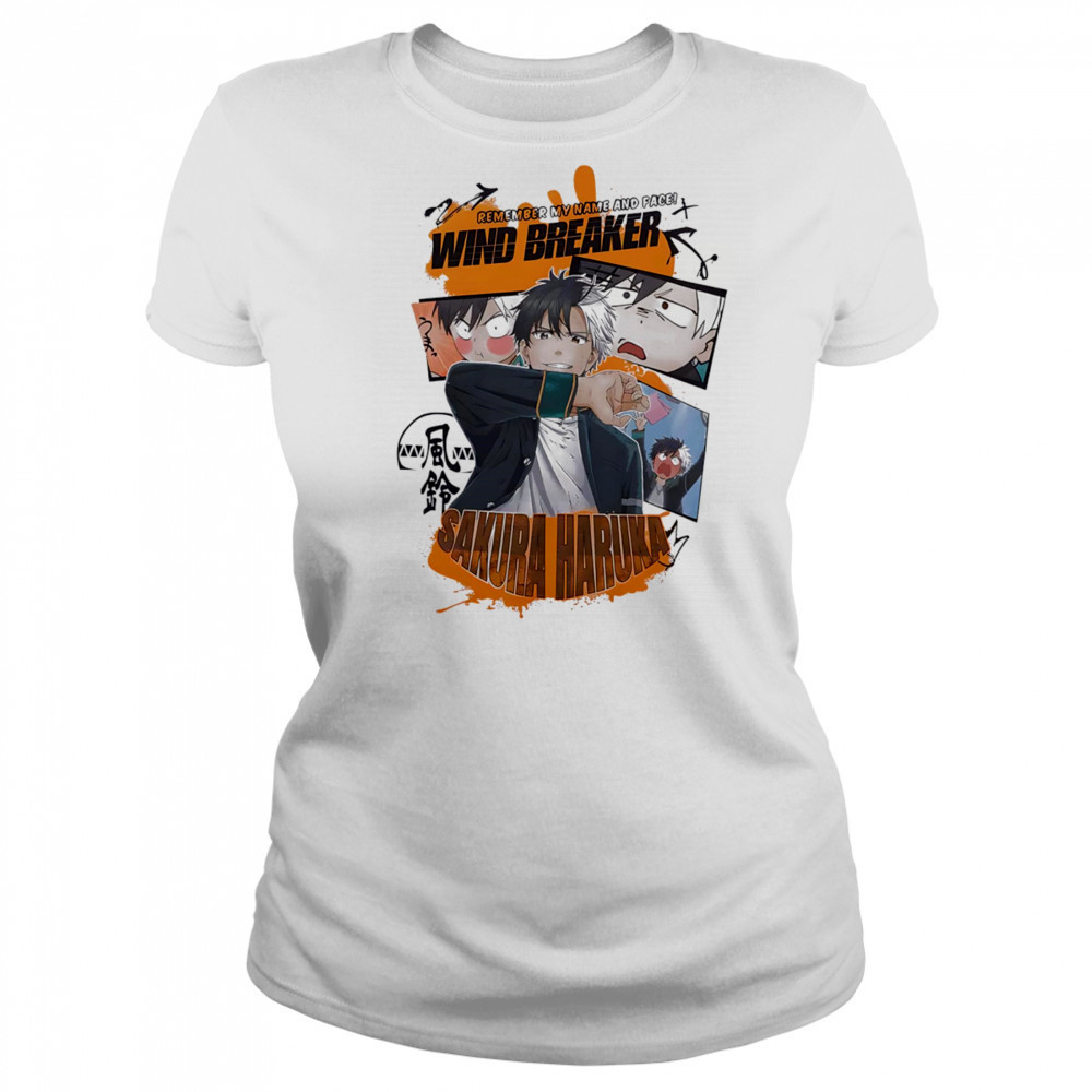 Wind Breaker Sakura Haruka shirt Women's T-shirt