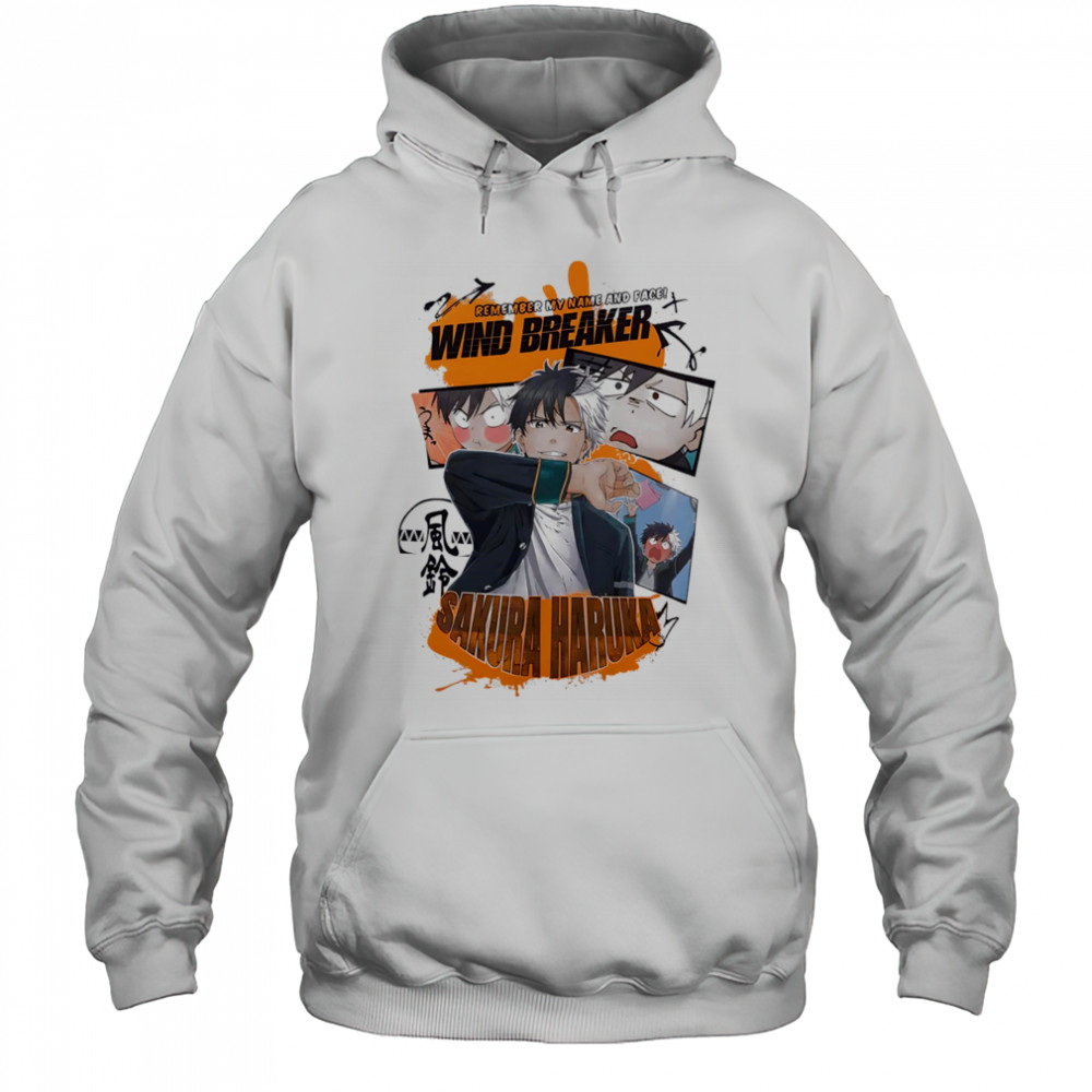 Wind Breaker Sakura Haruka shirt Hoodie