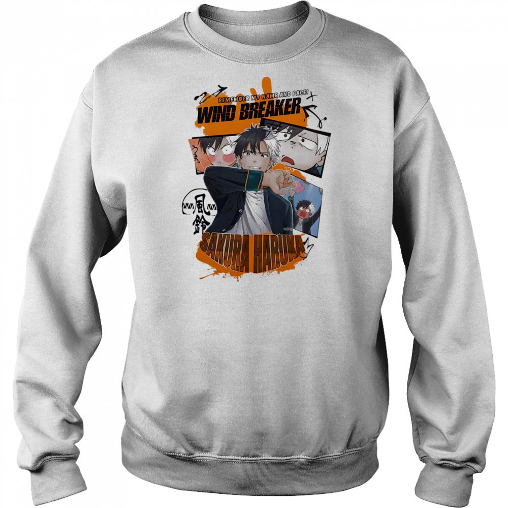 Wind Breaker Sakura Haruka shirt Hoodie