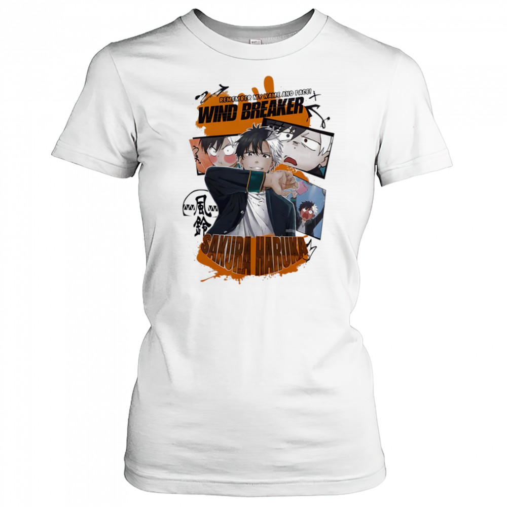 Wind Breaker Sakura Haruka shirt Women's T-shirt
