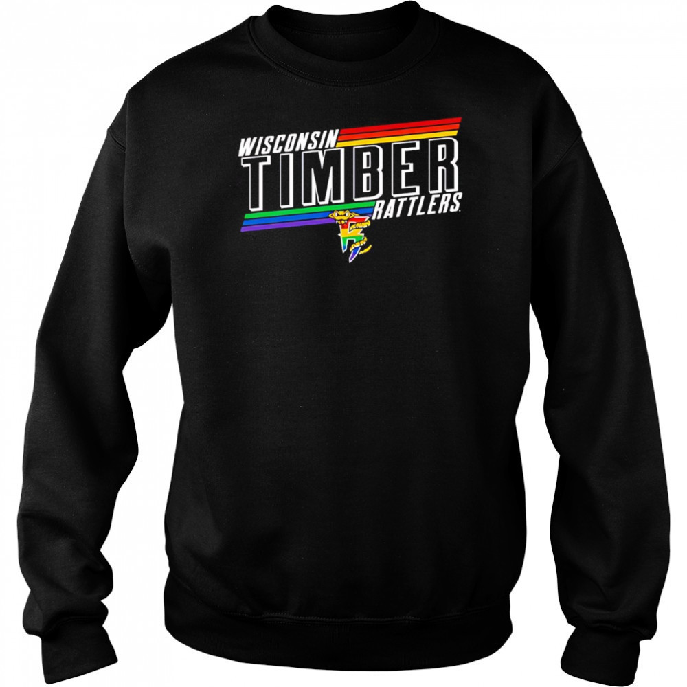 Wisconsin Timber Rattlers Pride Night shirt Hoodie