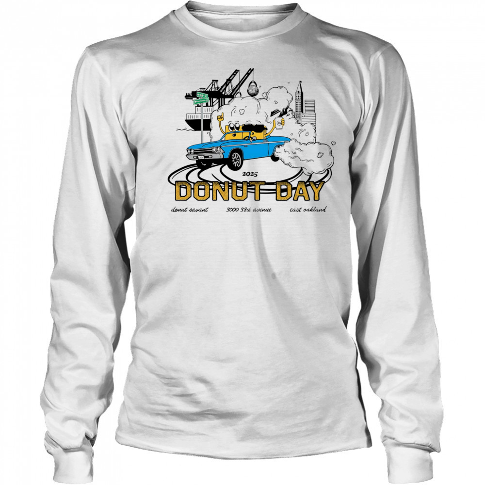2025 Donut day shirt Long Sleeved