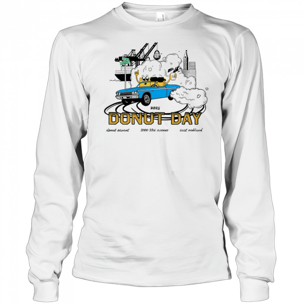 2025 Donut day shirt Long Sleeved