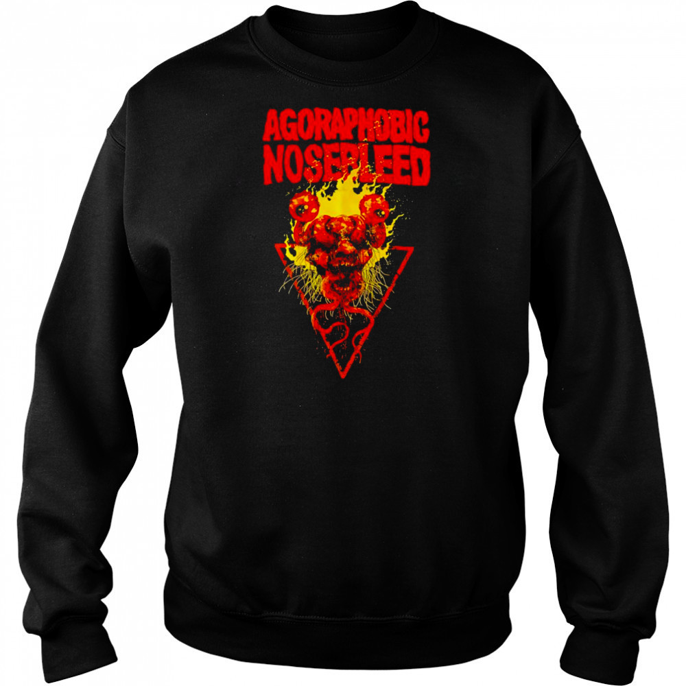 Agoraphobic Nosebleed Eyeballs shirt Hoodie