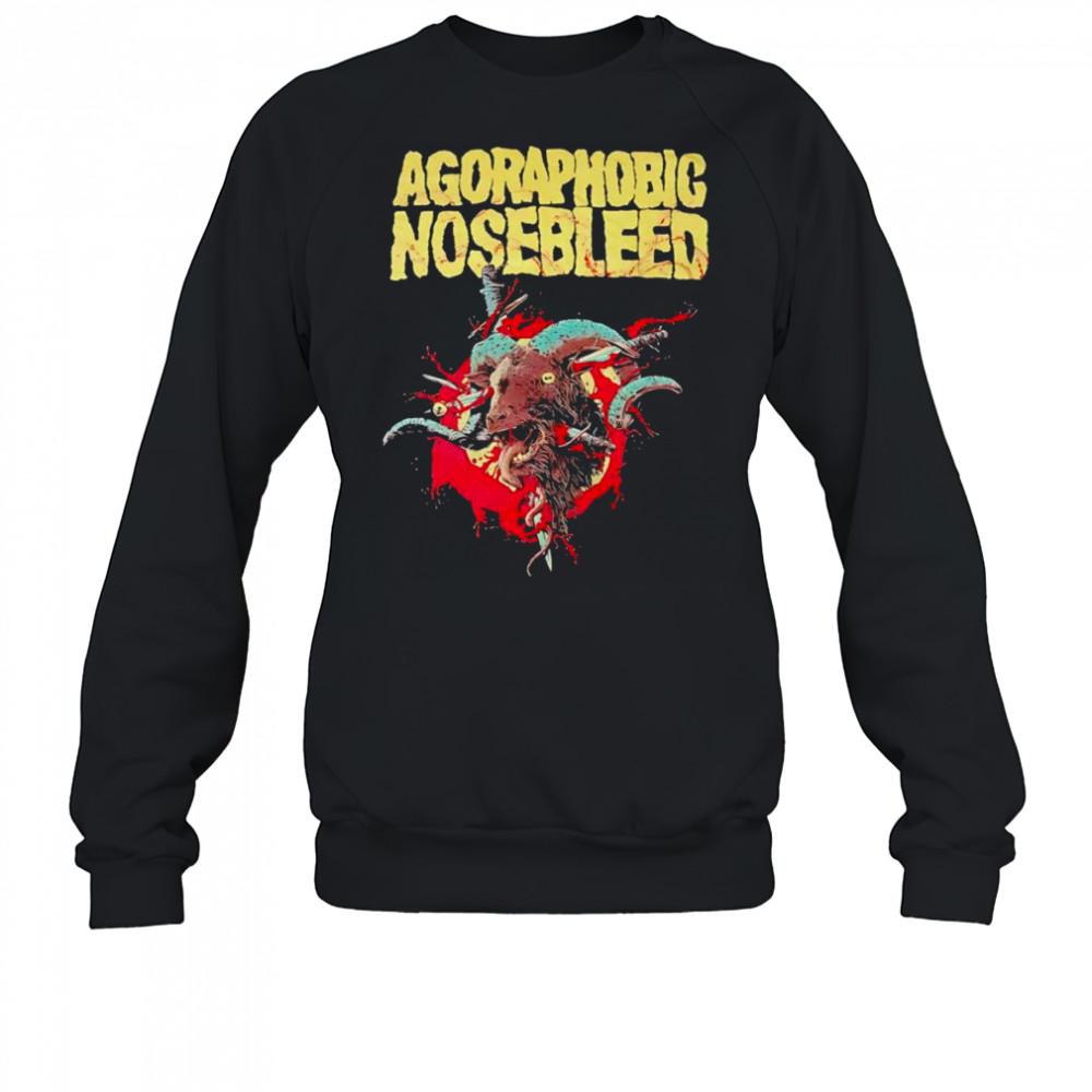Agoraphobic Nosebleed Ram shirt Sweatshirt