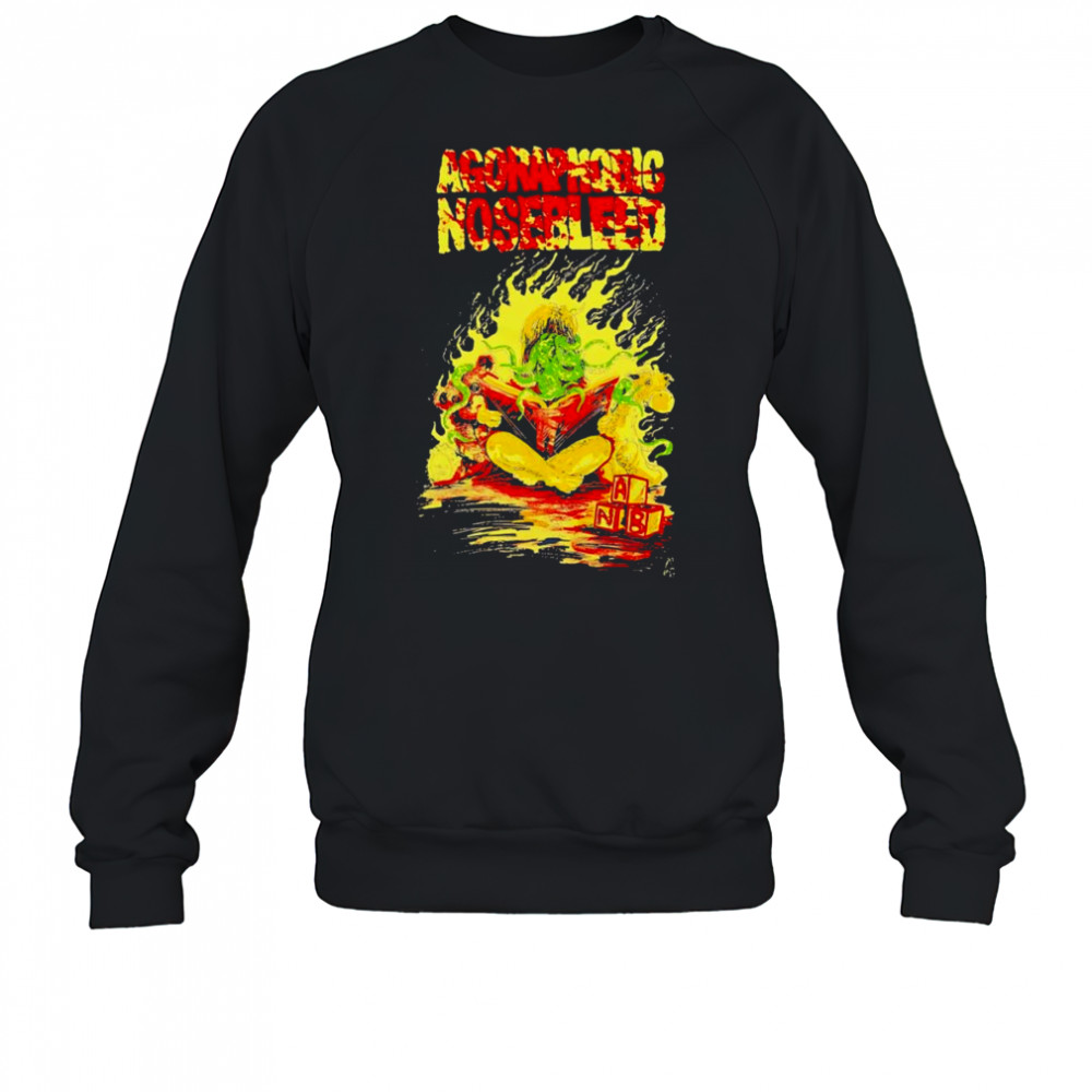 Agoraphobic Nosebleed Tentacle Book shirt Sweatshirt