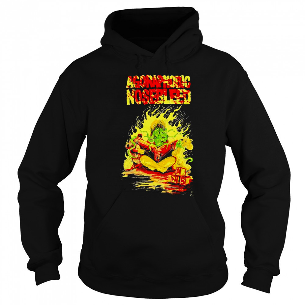 Agoraphobic Nosebleed Tentacle Book shirt Sweatshirt