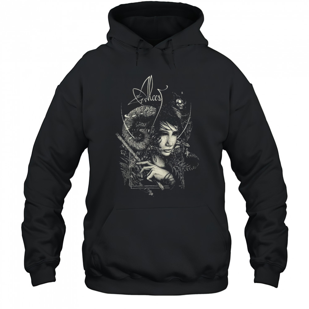 Alcest Faun Black T-Shirt Hoodie