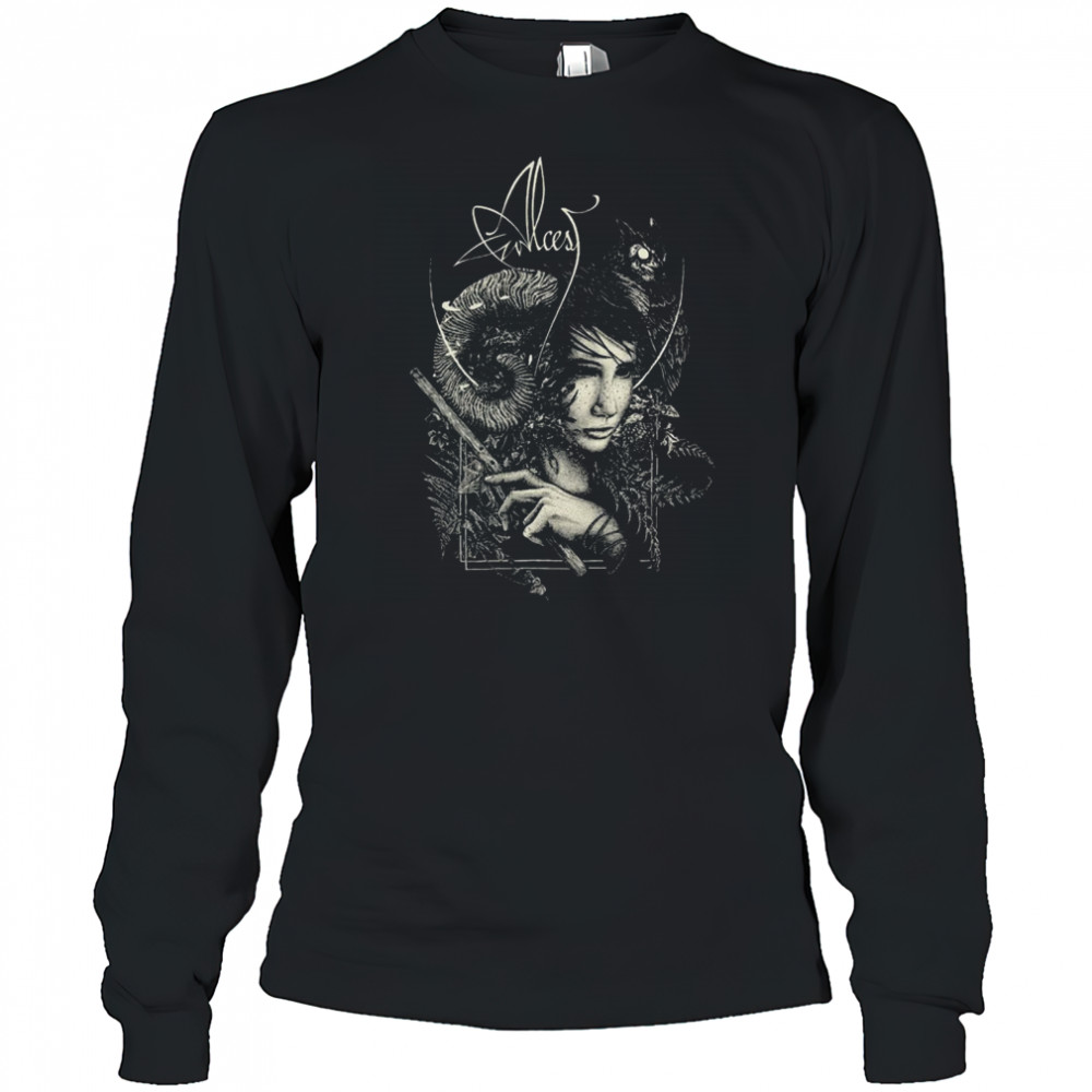 Alcest Faun Black T-Shirt Long Sleeved