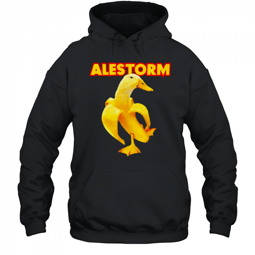 Alestorm banana duck shirt Hoodie