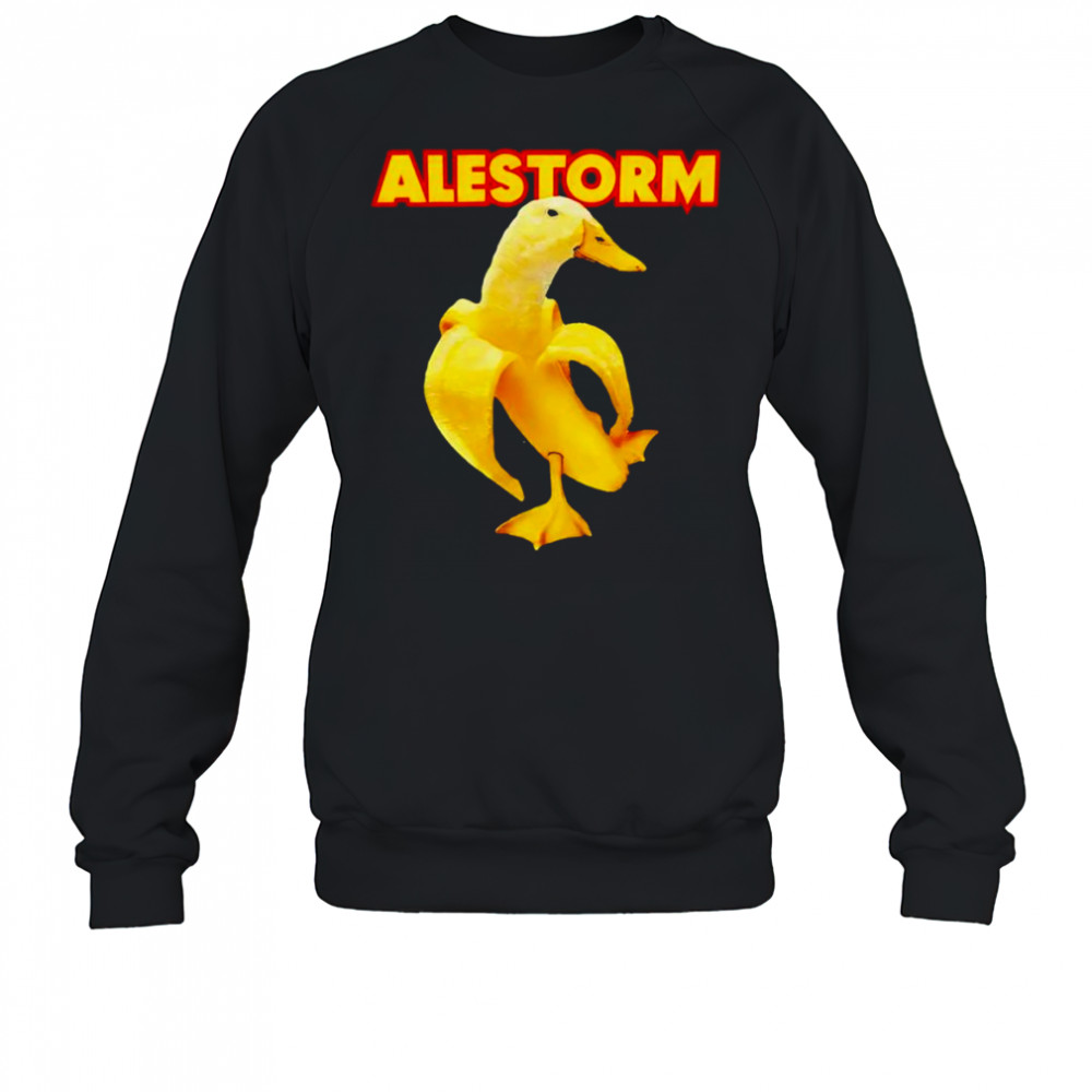 Alestorm banana duck shirt Sweatshirt