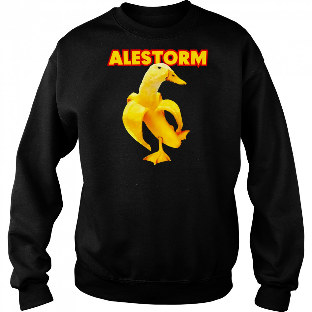 Alestorm banana duck shirt Hoodie