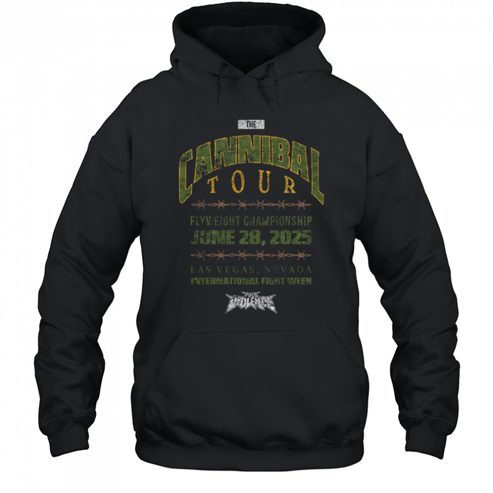 Alexandre Pantoja The Cannibal Tour 2025 T-Shirt Hoodie