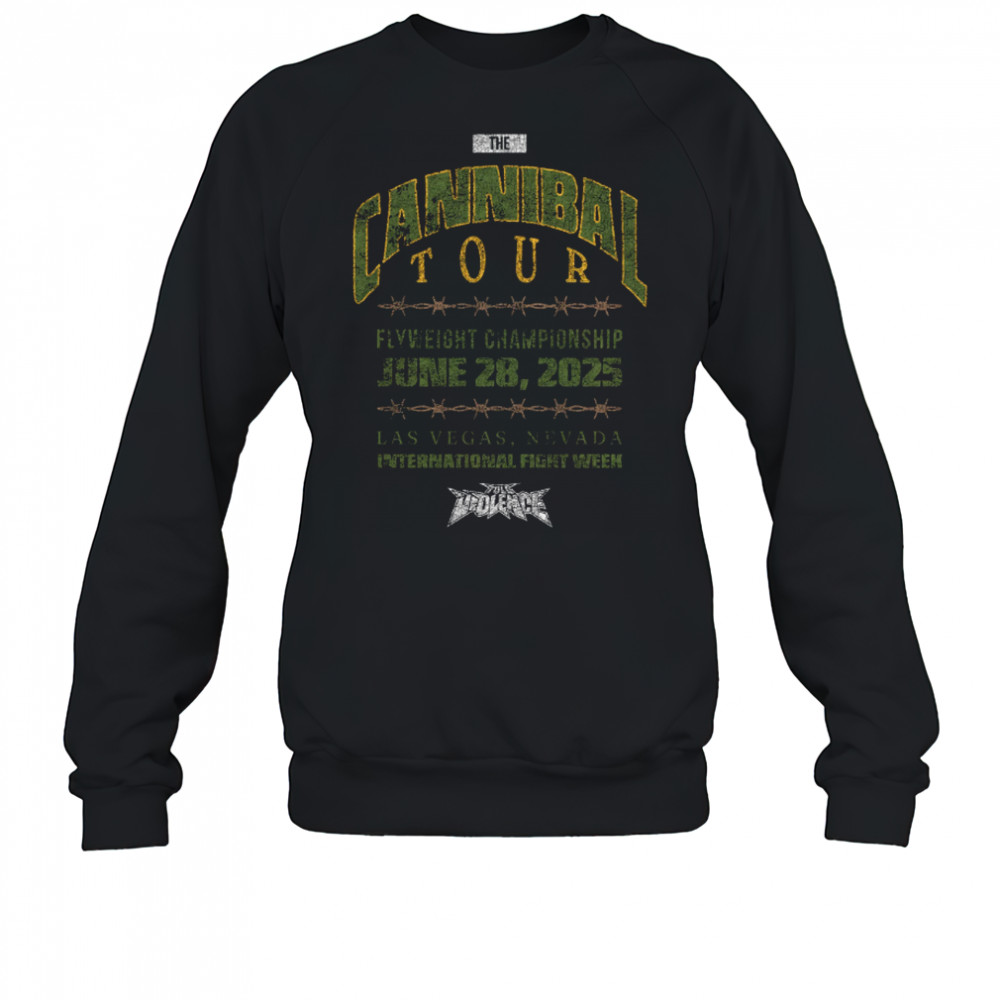 Alexandre Pantoja The Cannibal Tour 2025 T-Shirt Sweatshirt