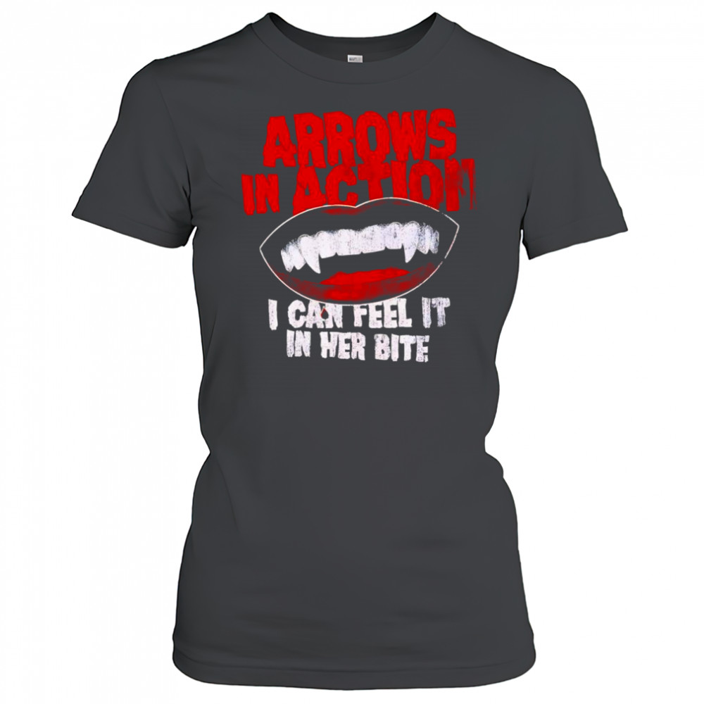 Arrows In Action Vampire Bite Women's T-shirt
