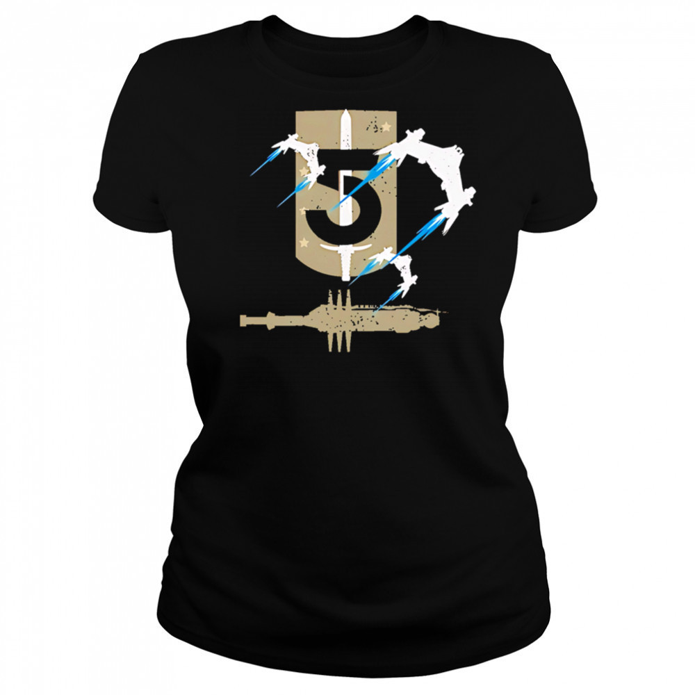 Babylon 5 Space Station And Logo shirt Women's T-shirt