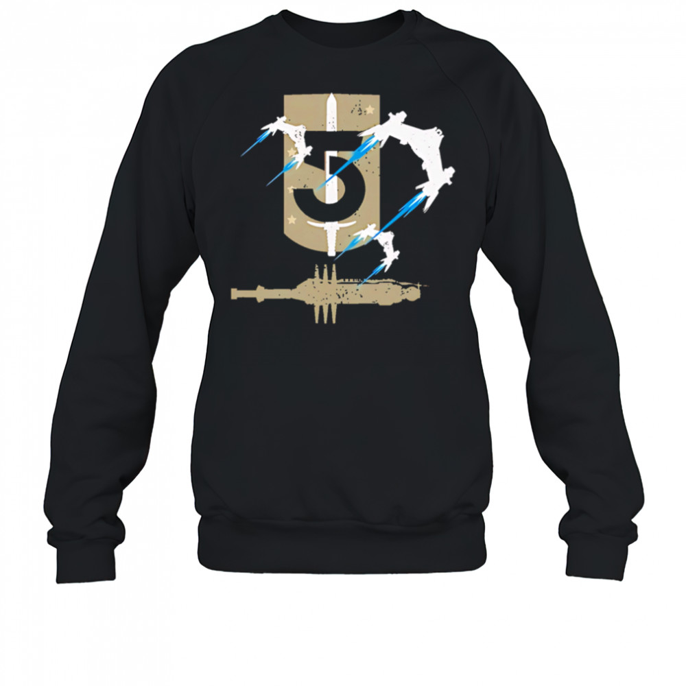 Babylon 5 Space Station And Logo shirt Sweatshirt