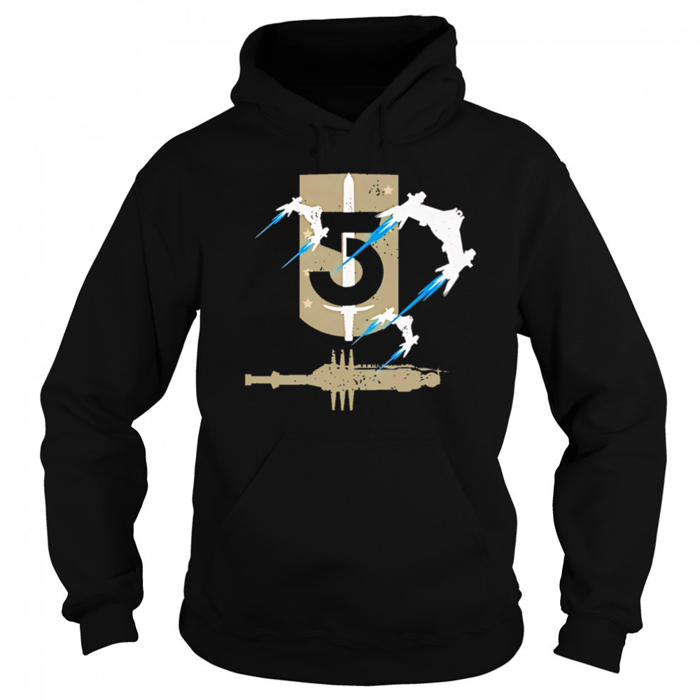 Babylon 5 Space Station And Logo shirt Sweatshirt