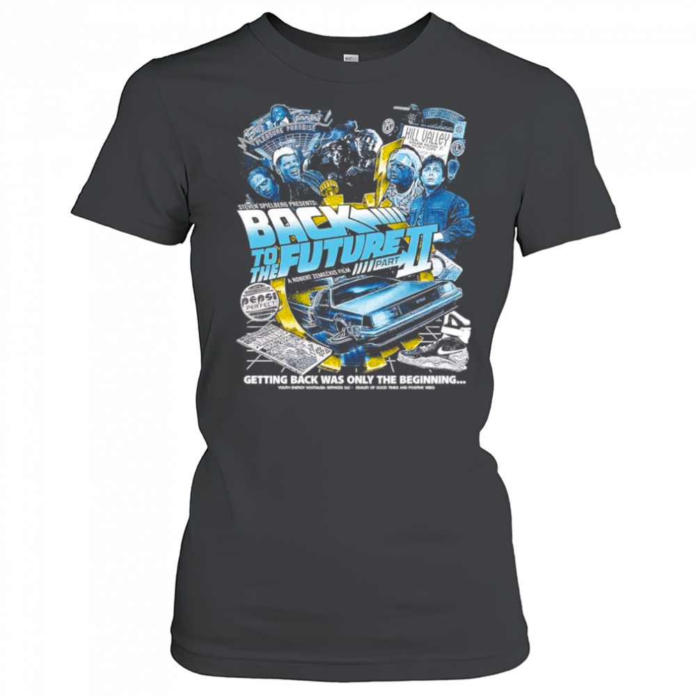 Back to the Future part II getting back was only the beginning shirt Women's T-shirt