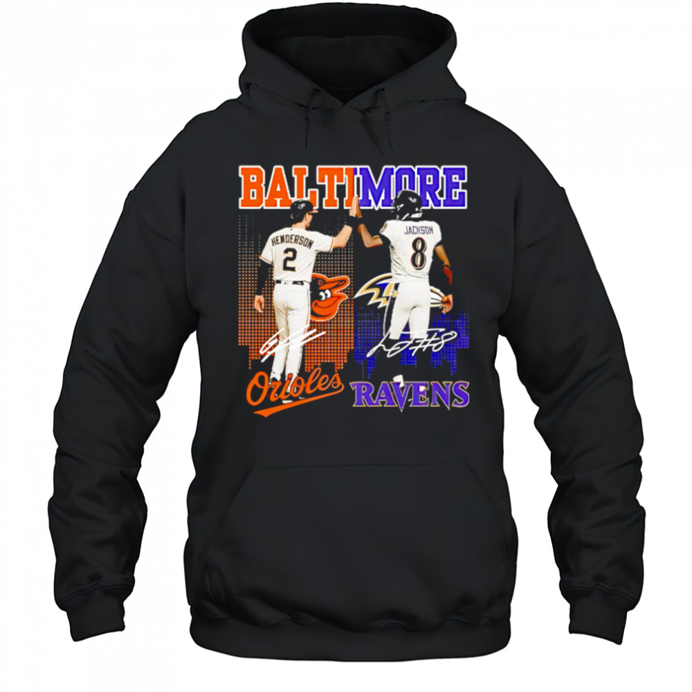 Baltimore orioles and ravens and star power shirt Hoodie