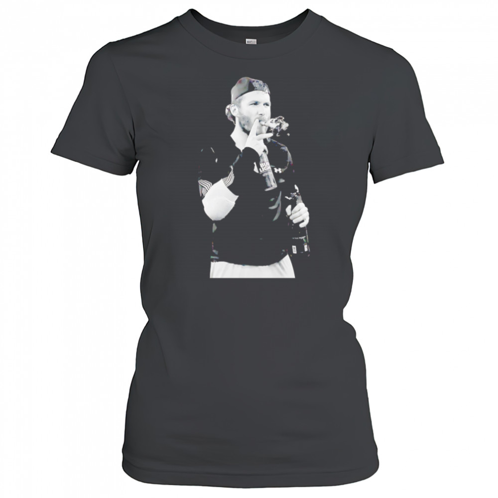 Barkov Matthew Tkachuk smoking shirt Women's T-shirt