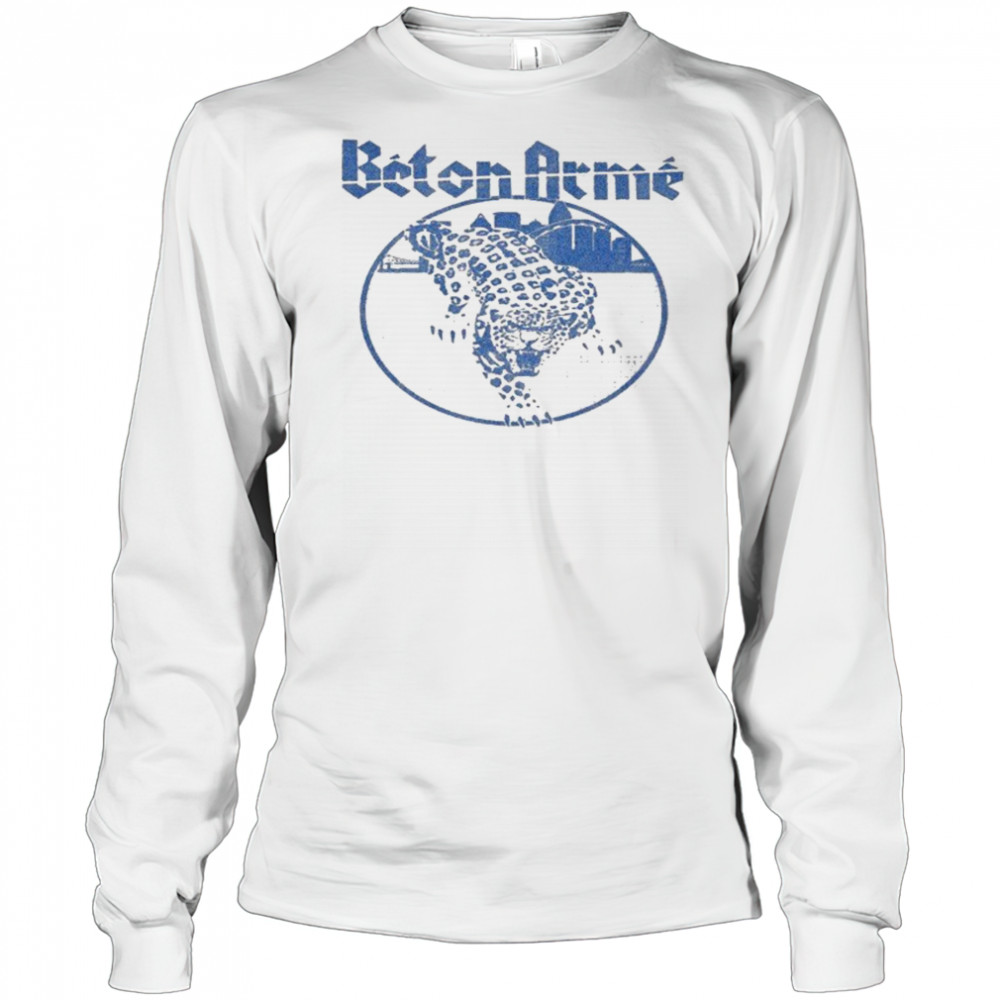Béton Armé Leopard T-Shirt Long Sleeved