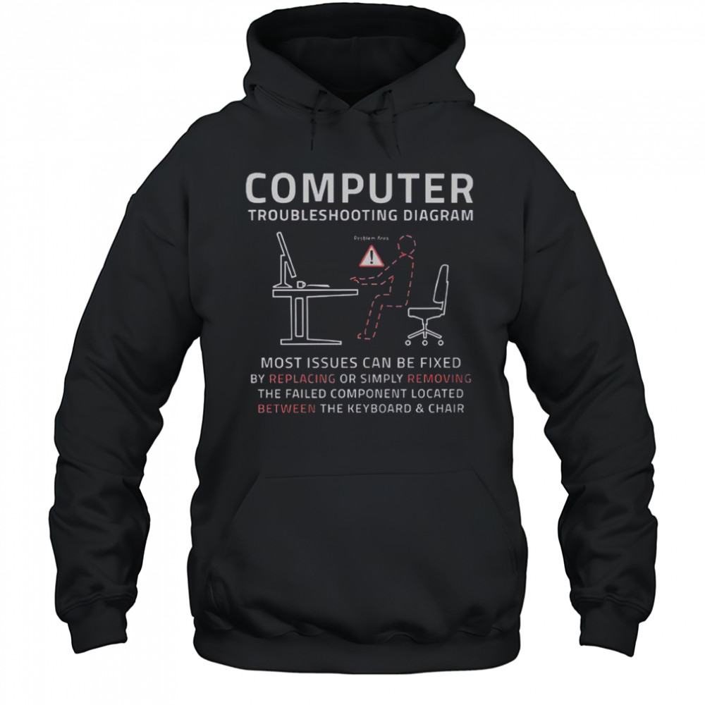 Between The Keyboard Chair T-Shirt Hoodie