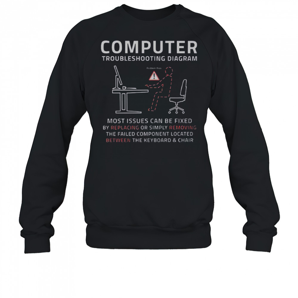 Between The Keyboard Chair T-Shirt Sweatshirt