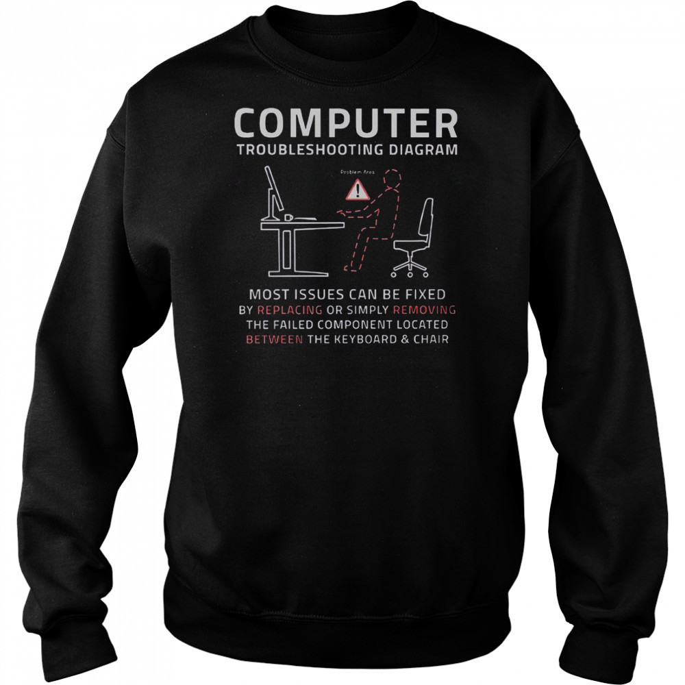 Between The Keyboard Chair T-Shirt Hoodie