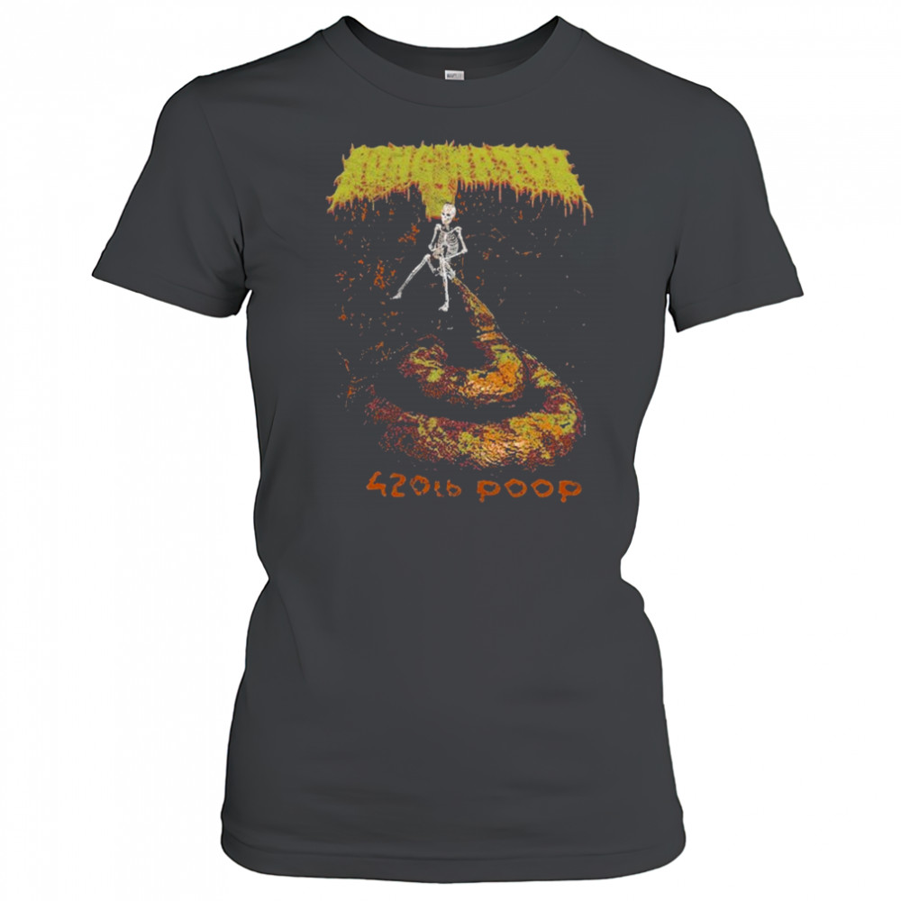 Bonginator 420lb Poop Skeleton T-Shirt Women's T-shirt
