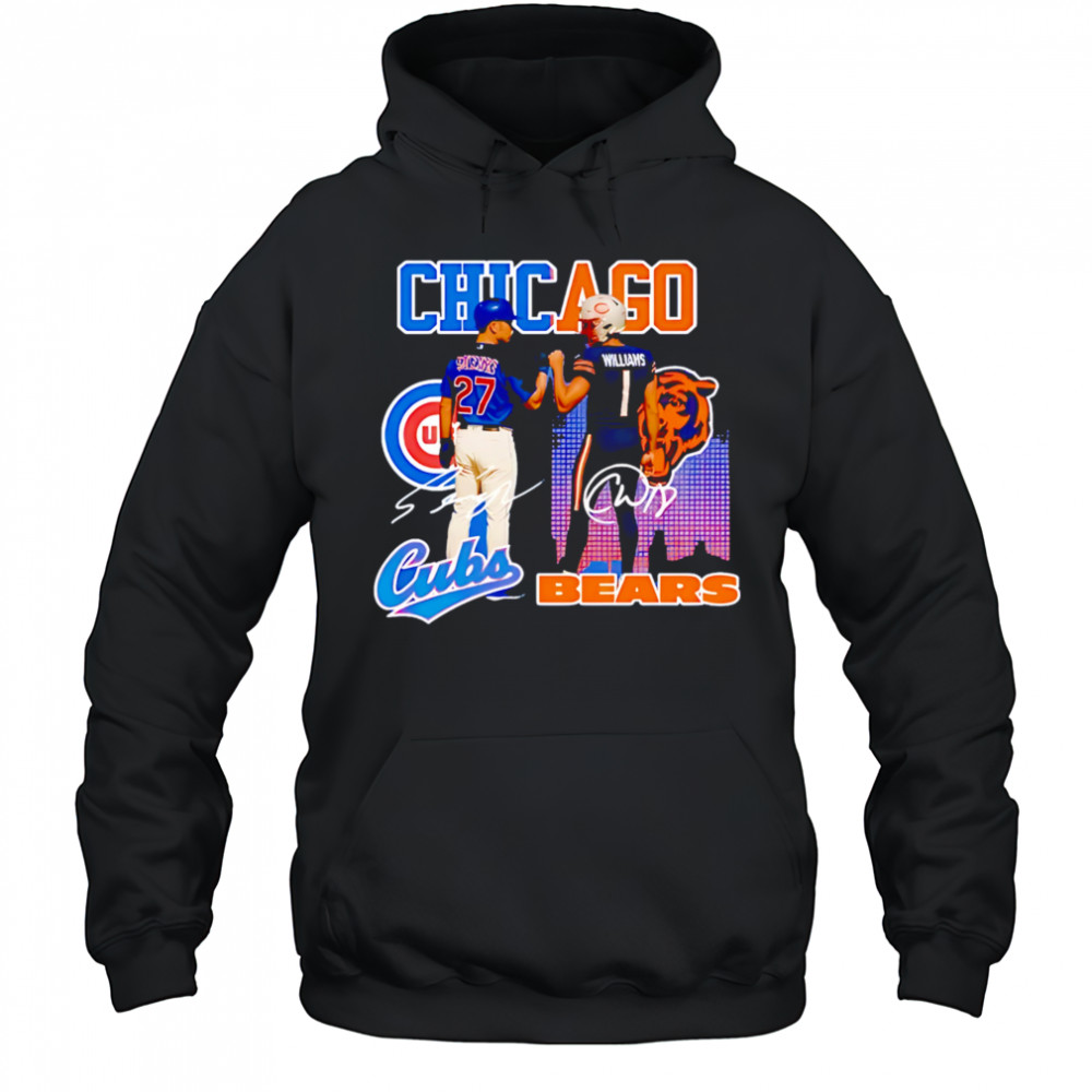 Chicago Cubs and bears star power shirt Hoodie