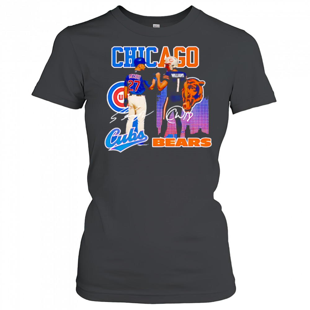 Chicago Cubs and bears star power shirt Women's T-shirt