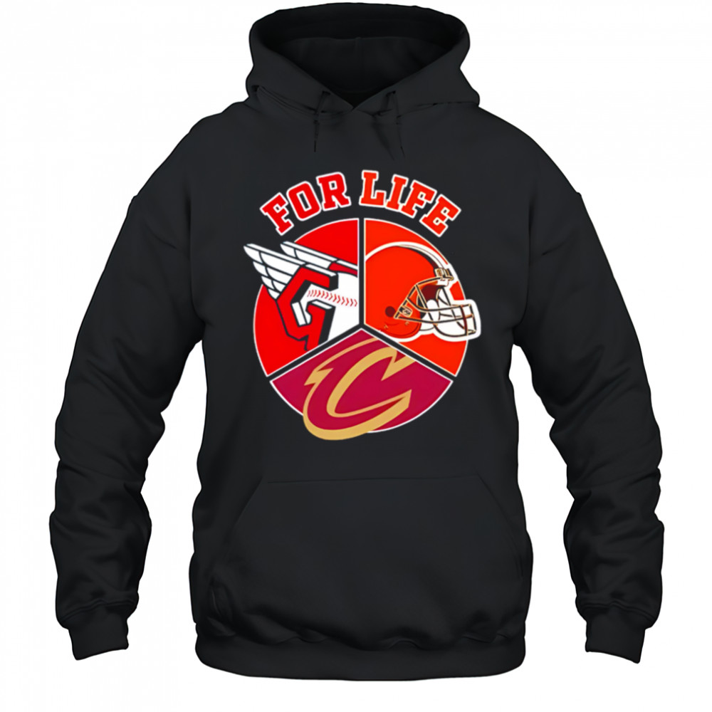 Cleveland guardians browns and cavaliers for life shirt Hoodie
