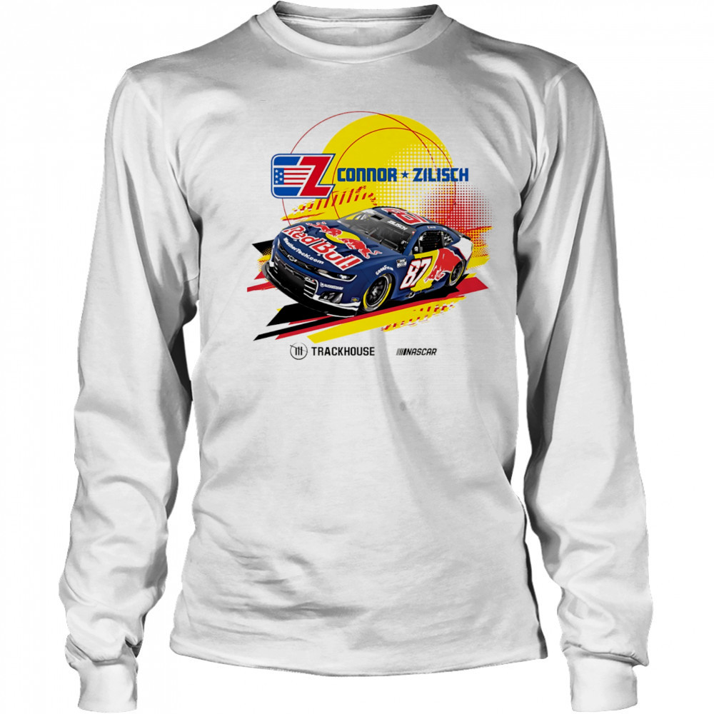 Connor Zilisch Trackhouse Racing Team Red Bull car shirt Long Sleeved