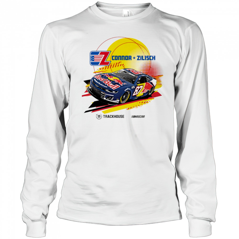 Connor Zilisch Trackhouse Racing Team Red Bull car shirt Long Sleeved