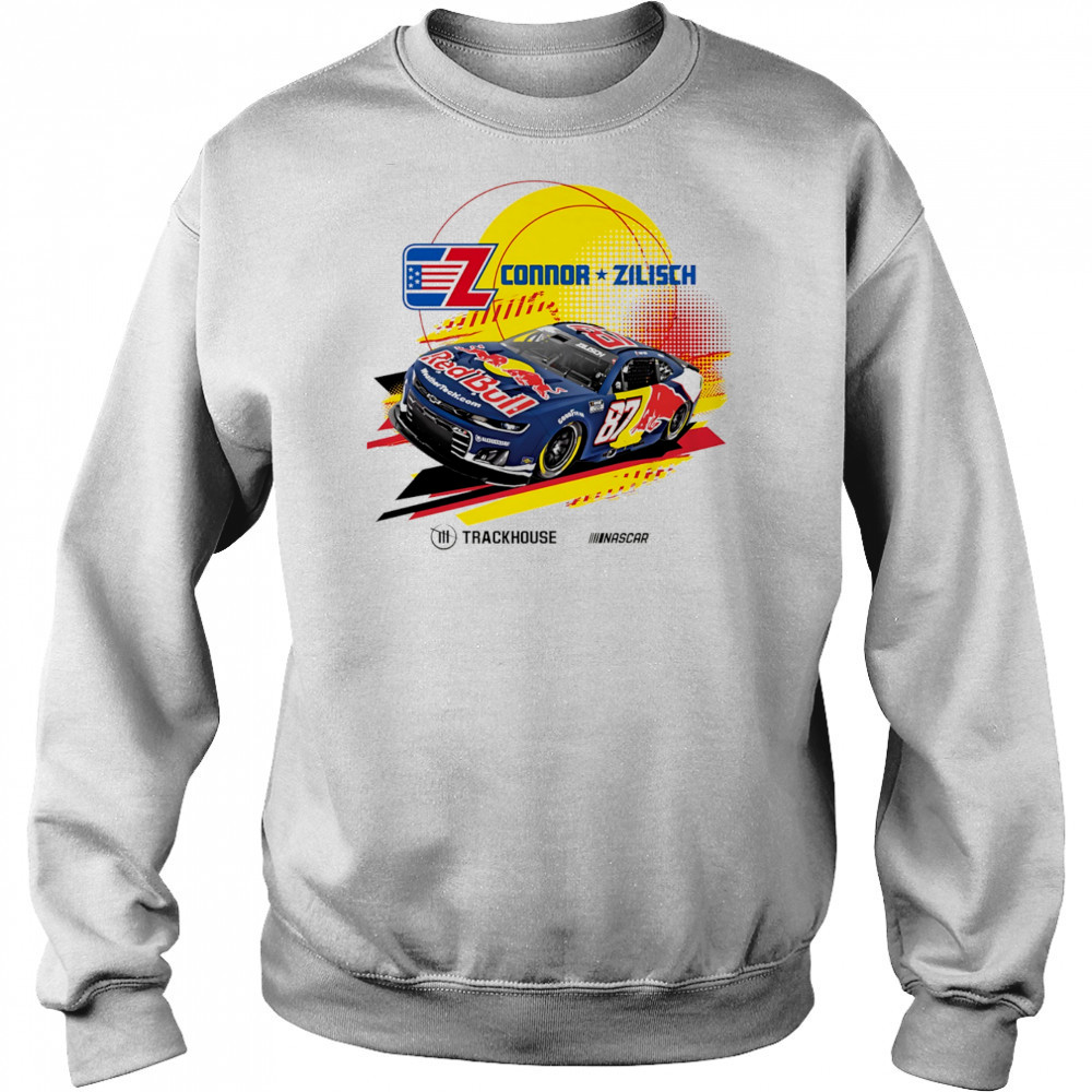 Connor Zilisch Trackhouse Racing Team Red Bull car shirt Hoodie