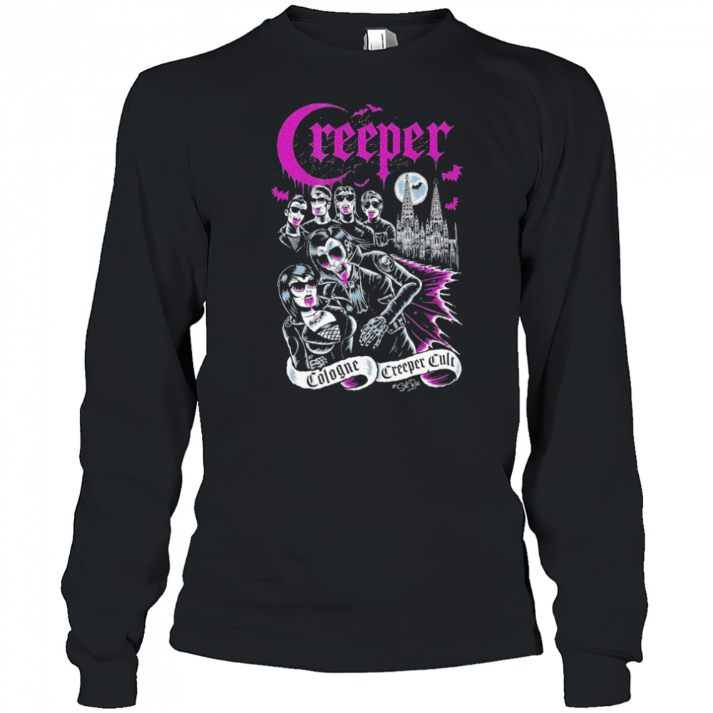 Creeper The Cult Cologne 25th June 2025 T-Shirt Long Sleeved