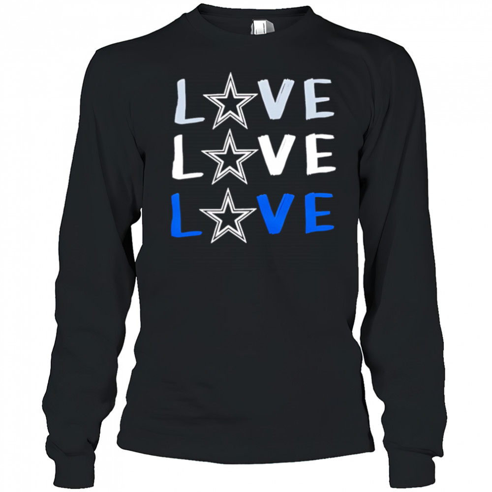 Dallas Cowboys Love repeat shirt Long Sleeved