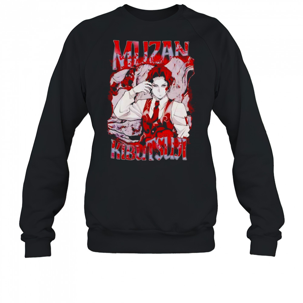 Demon Slayer Kimetsu No Yaiba Muzan smoke shirt Sweatshirt