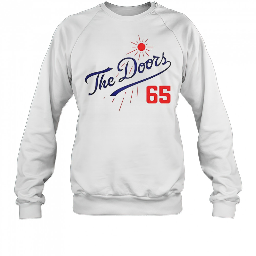 Doors Summer Baseball 65 LA Dodgers T-Shirt Sweatshirt