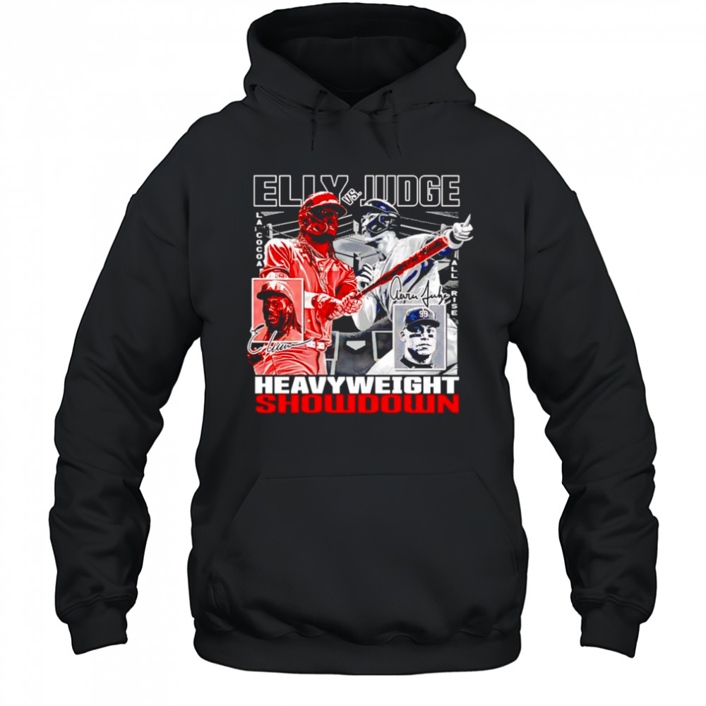 Elly vs Judge heavyweight showdown shirt Hoodie