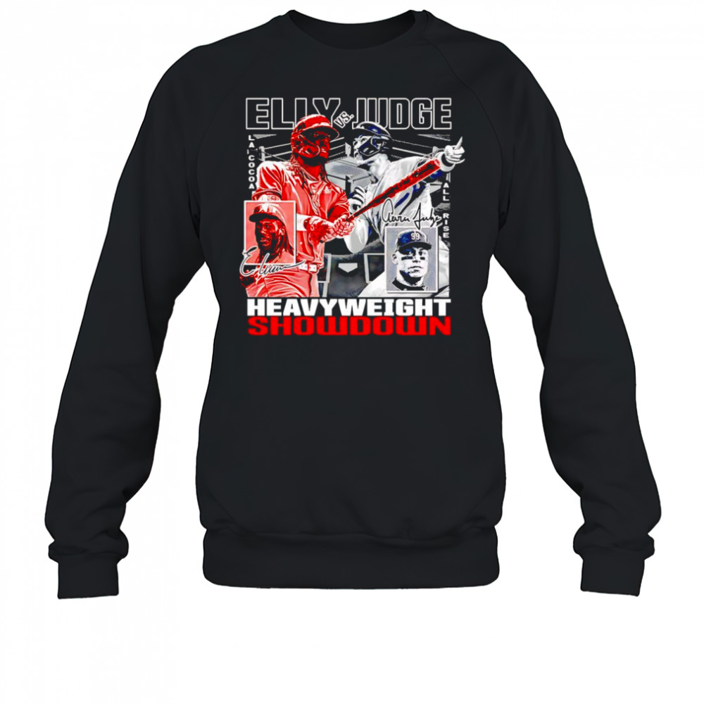 Elly vs Judge heavyweight showdown shirt Sweatshirt