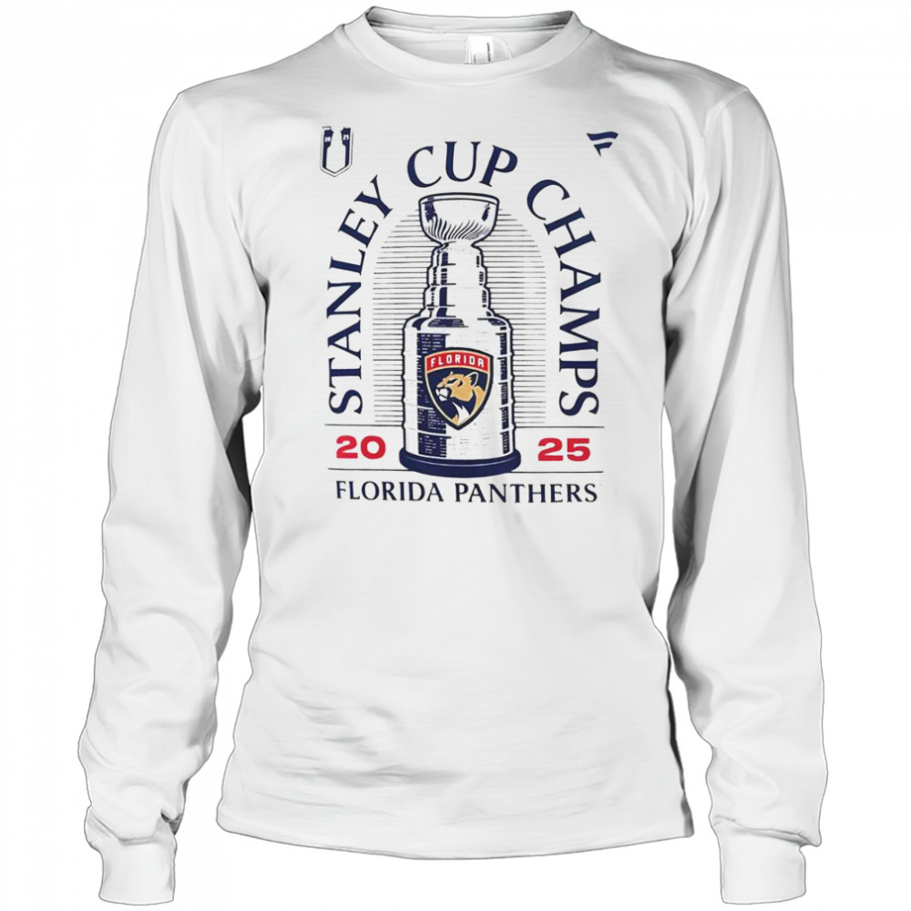 Florida Panthers Stanley Cup Champions 2025 T-Shirt Long Sleeved