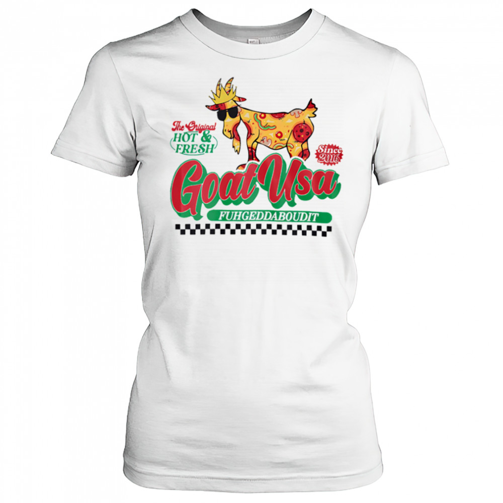 Goat Usa Pizza Goat shirt Women's T-shirt