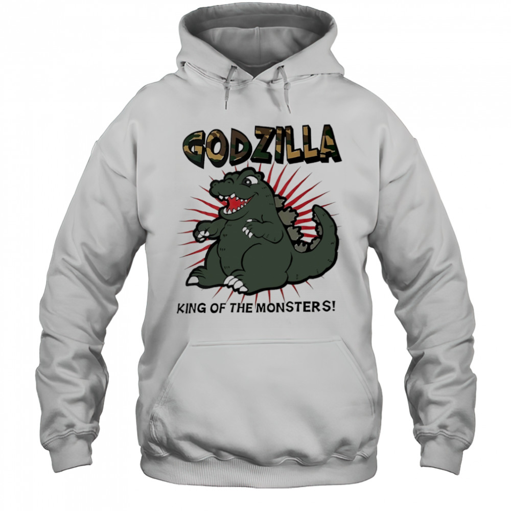 Godzilla King of the monsters Japanese chibi shirt Hoodie